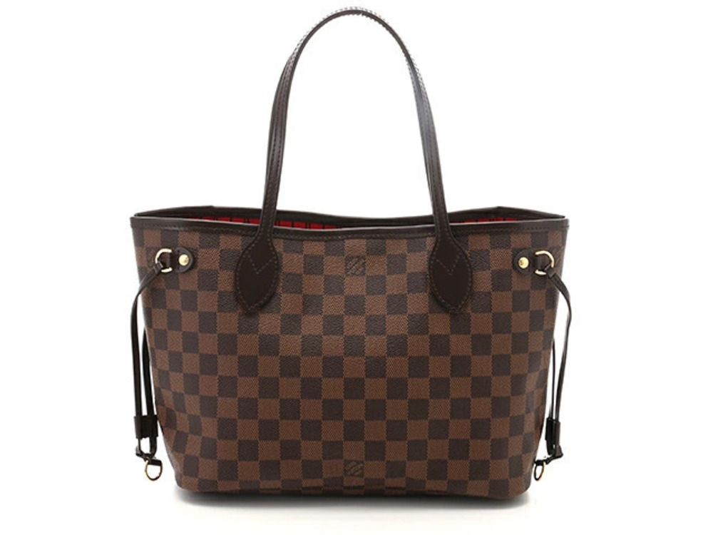 LOUIS VUITTON LV Neverfull Tote Bag Damier
